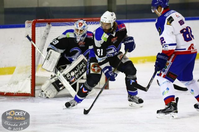Photo hockey match Courchevel-Méribel-Pralognan - Mulhouse le 29/10/2016