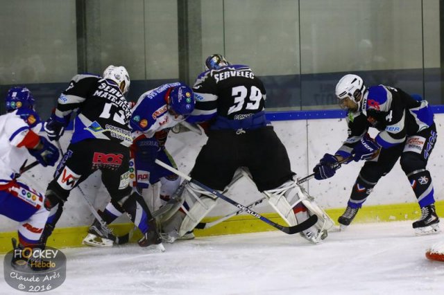 Photo hockey match Courchevel-Méribel-Pralognan - Mulhouse le 29/10/2016