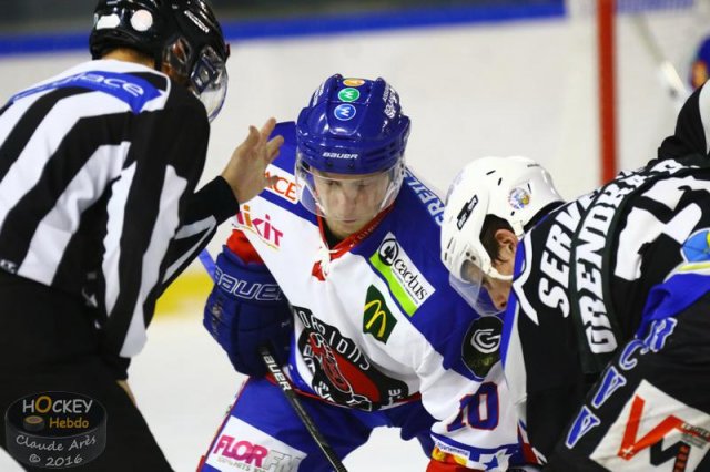 Photo hockey match Courchevel-Méribel-Pralognan - Mulhouse le 29/10/2016