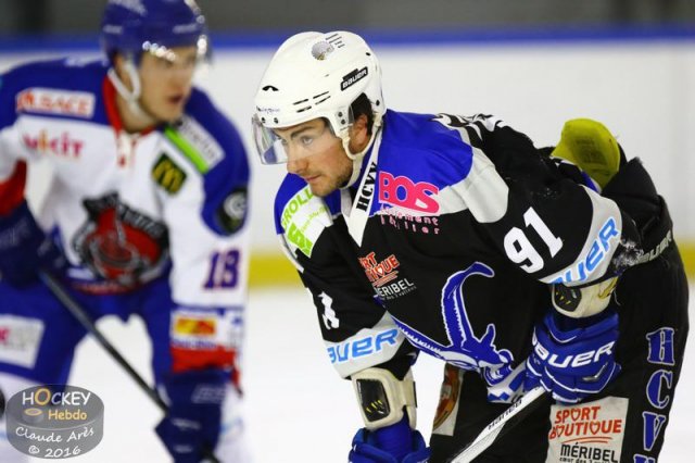 Photo hockey match Courchevel-Méribel-Pralognan - Mulhouse le 29/10/2016