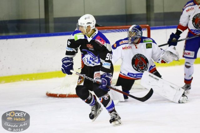 Photo hockey match Courchevel-Méribel-Pralognan - Mulhouse le 29/10/2016