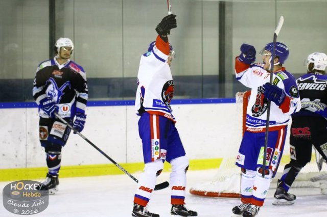 Photo hockey match Courchevel-Méribel-Pralognan - Mulhouse le 29/10/2016