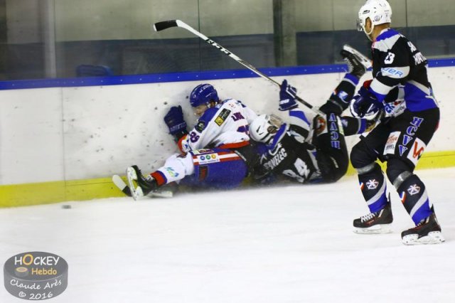 Photo hockey match Courchevel-Méribel-Pralognan - Mulhouse le 29/10/2016