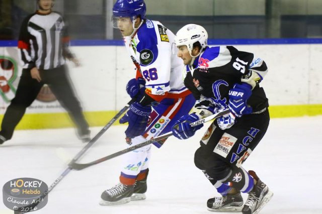 Photo hockey match Courchevel-Méribel-Pralognan - Mulhouse le 29/10/2016