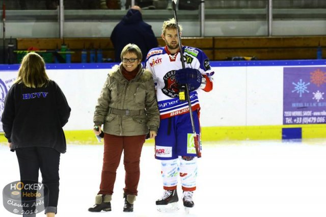 Photo hockey match Courchevel-Méribel-Pralognan - Mulhouse le 29/10/2016