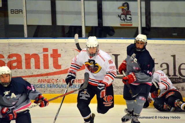 Photo hockey reportage U20 Elite : La solidarité haut-savoyarde triomphe