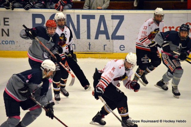 Photo hockey reportage U20 Elite : La solidarité haut-savoyarde triomphe