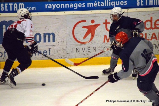 Photo hockey reportage U20 Elite : La solidarité haut-savoyarde triomphe