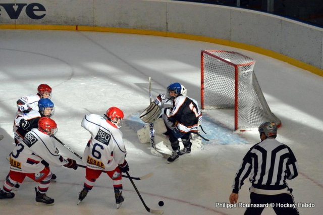 Photo hockey reportage Triomphe au Trophée Jeunes Talents