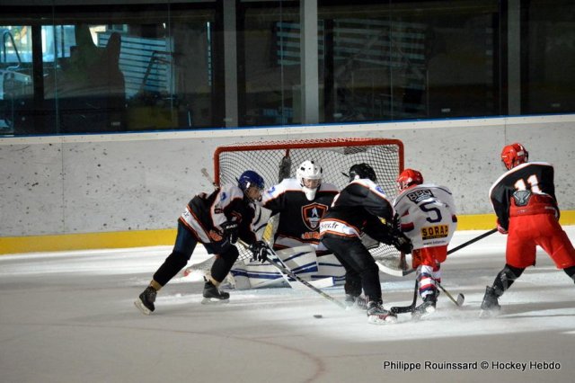 Photo hockey reportage Triomphe au Trophée Jeunes Talents