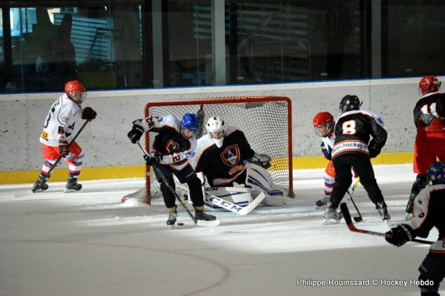 Photo hockey reportage Triomphe au Trophée Jeunes Talents