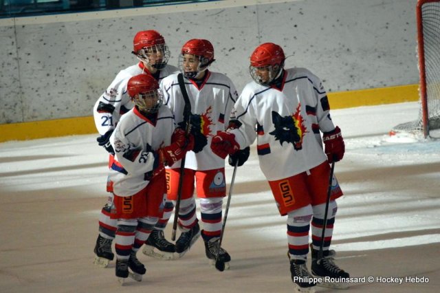 Photo hockey reportage Triomphe au Trophée Jeunes Talents