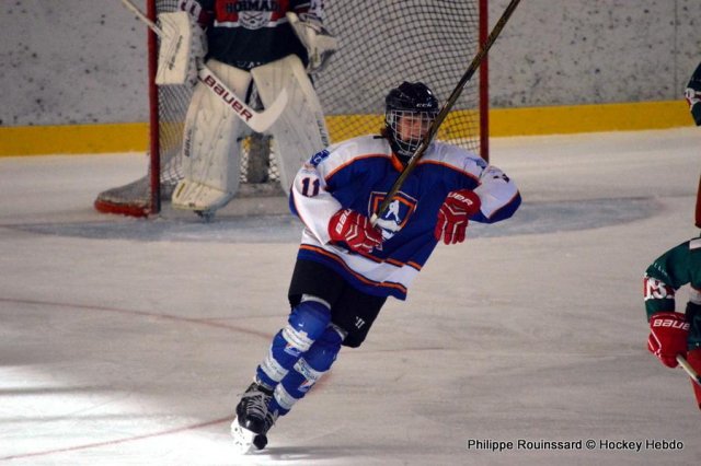 Photo hockey reportage Triomphe au Trophée Jeunes Talents