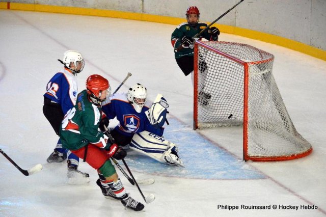 Photo hockey reportage Triomphe au Trophée Jeunes Talents