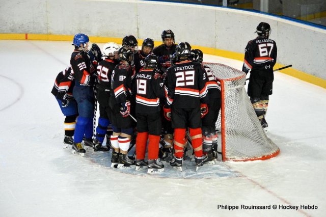 Photo hockey reportage Triomphe au Trophée Jeunes Talents