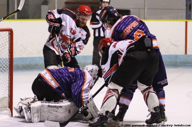 Photo hockey match Clermont-Ferrand - Neuilly/Marne le 29/10/2016