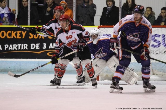 Photo hockey match Clermont-Ferrand - Neuilly/Marne le 29/10/2016