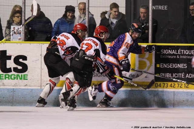 Photo hockey match Clermont-Ferrand - Neuilly/Marne le 29/10/2016
