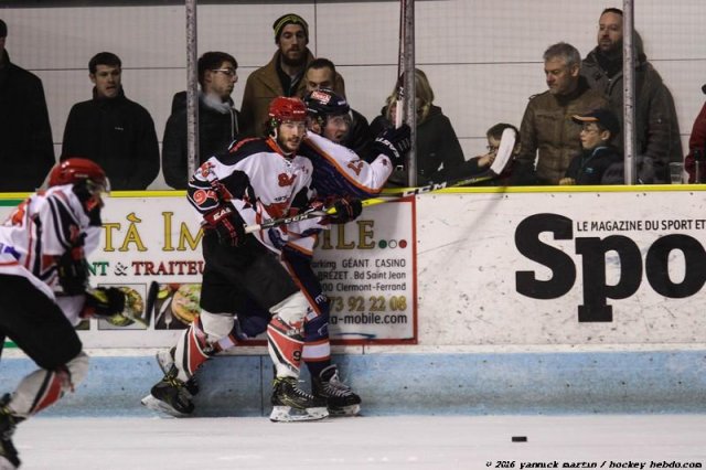 Photo hockey match Clermont-Ferrand - Neuilly/Marne le 29/10/2016