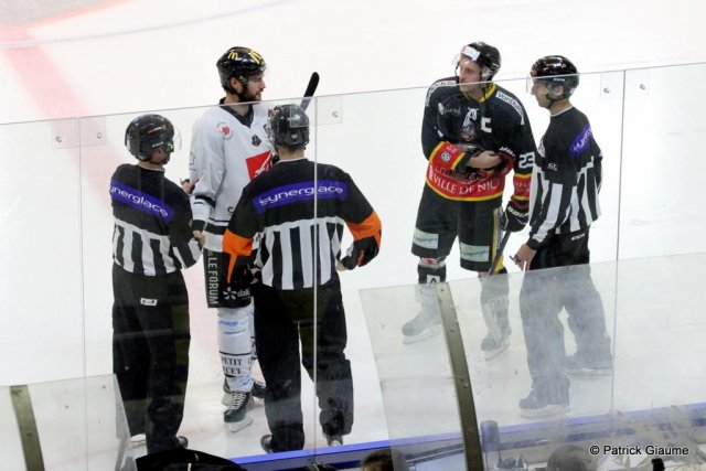 Photo hockey match Nice - Amiens  le 30/10/2016
