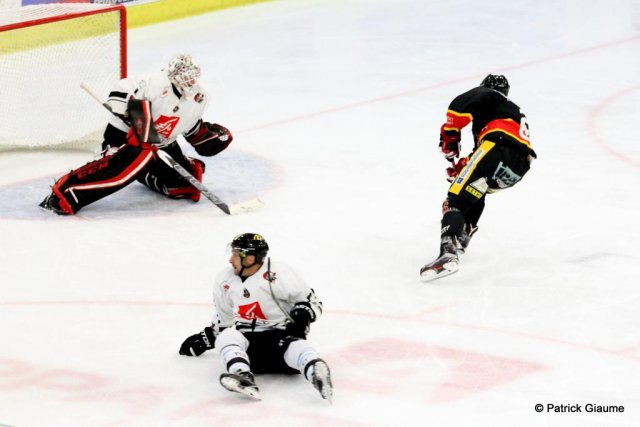 Photo hockey match Nice - Amiens  le 30/10/2016