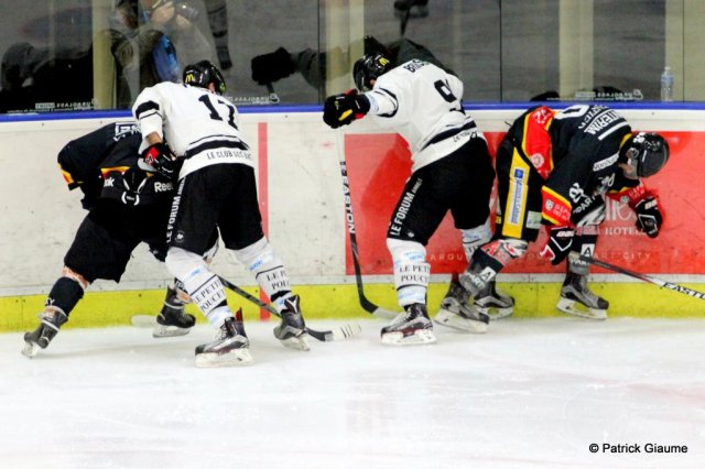 Photo hockey match Nice - Amiens  le 30/10/2016
