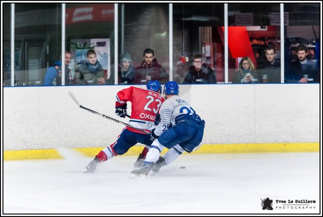 Photo hockey match Wasquehal Lille - Paris (FV) le 05/11/2016