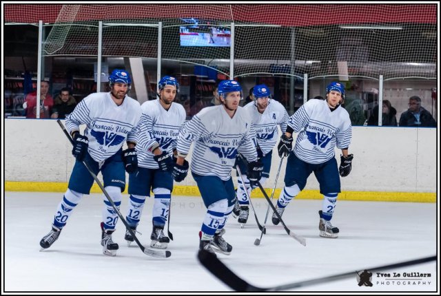 Photo hockey match Wasquehal Lille - Paris (FV) le 05/11/2016