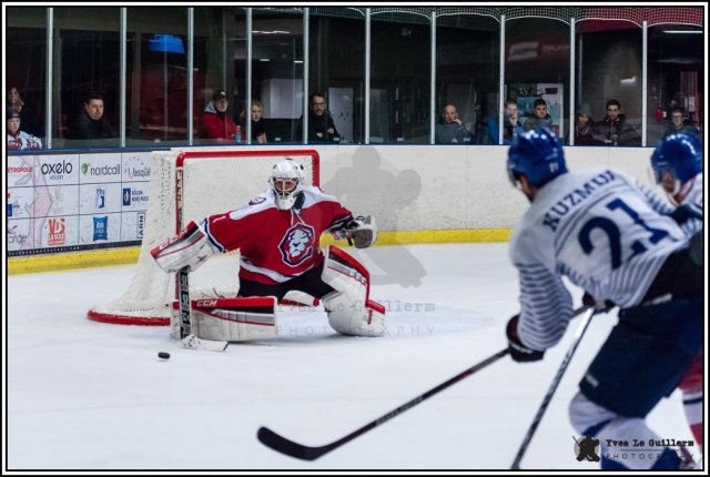 Photo hockey match Wasquehal Lille - Paris (FV) le 05/11/2016