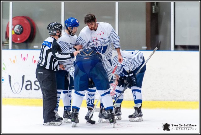 Photo hockey match Wasquehal Lille - Paris (FV) le 05/11/2016