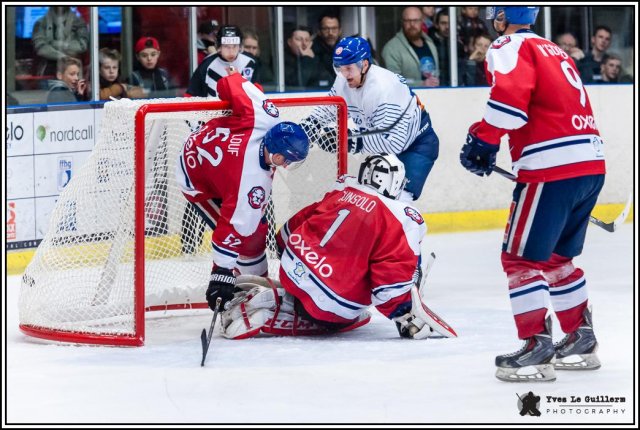 Photo hockey match Wasquehal Lille - Paris (FV) le 05/11/2016