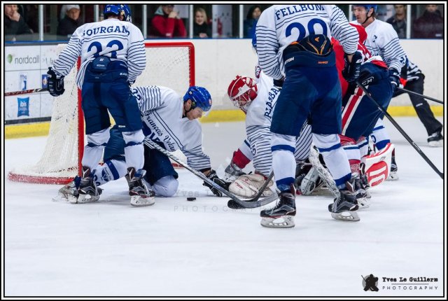 Photo hockey match Wasquehal Lille - Paris (FV) le 05/11/2016