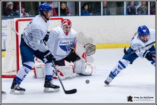 Photo hockey match Wasquehal Lille - Paris (FV) le 05/11/2016
