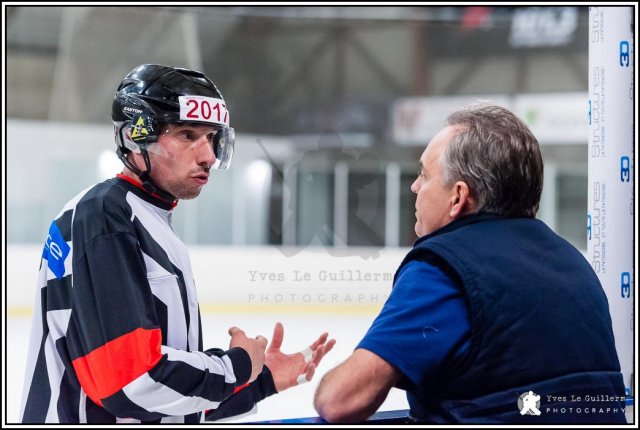 Photo hockey match Wasquehal Lille - Paris (FV) le 05/11/2016