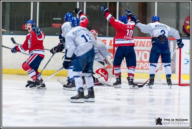 Photo hockey match Wasquehal Lille - Paris (FV) le 05/11/2016