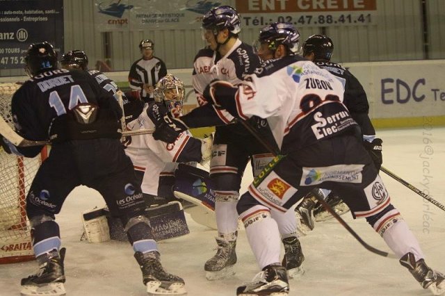 Photo hockey match Tours  - Caen  le 05/11/2016