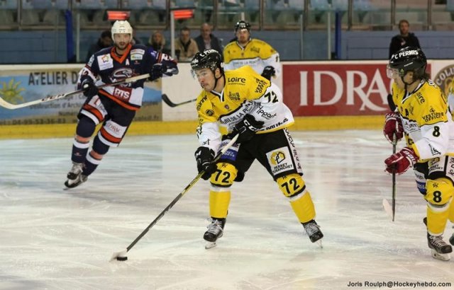 Photo hockey match Montpellier  - Roanne le 05/11/2016