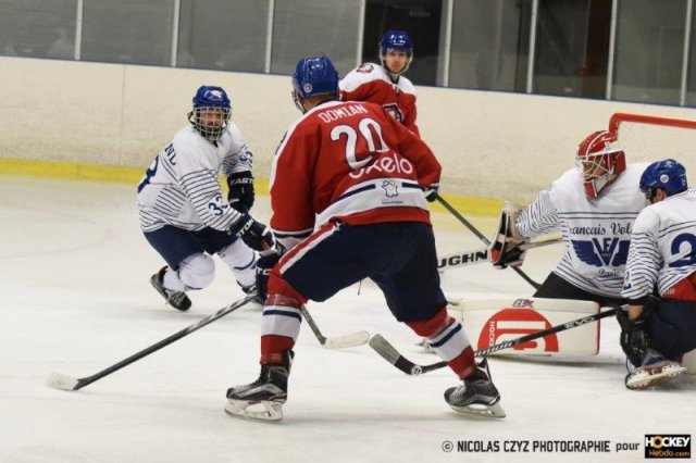 Photo hockey match Wasquehal Lille - Paris (FV) le 05/11/2016