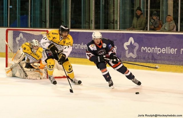 Photo hockey match Montpellier  - Roanne le 05/11/2016