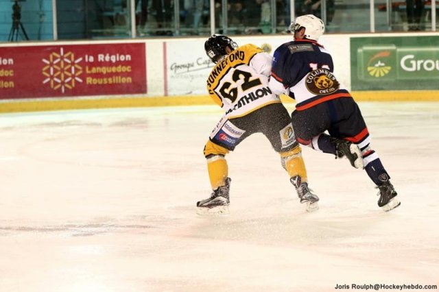 Photo hockey match Montpellier  - Roanne le 05/11/2016