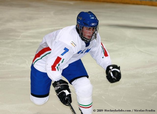 Photo hockey album U18 : France - Italie