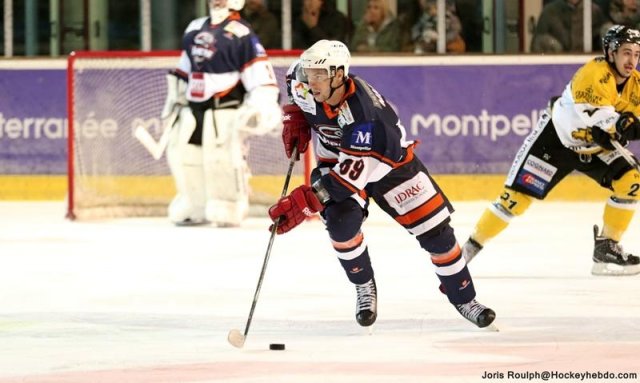 Photo hockey match Montpellier  - Roanne le 05/11/2016