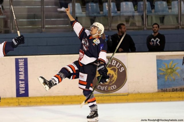 Photo hockey match Montpellier  - Roanne le 05/11/2016