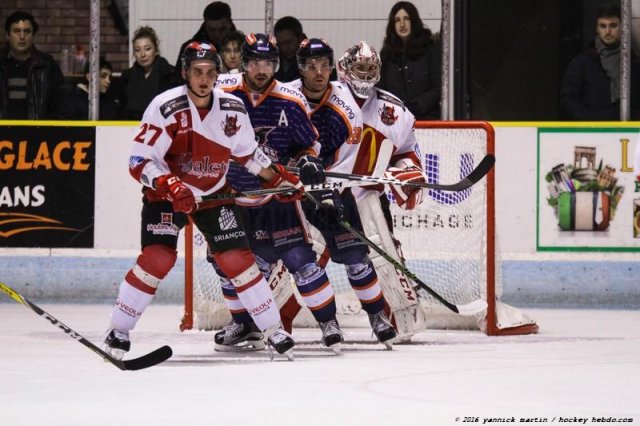 Photo hockey match Clermont-Ferrand - Briançon  le 10/11/2016
