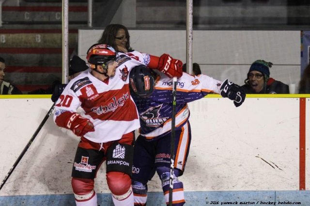 Photo hockey match Clermont-Ferrand - Briançon  le 10/11/2016