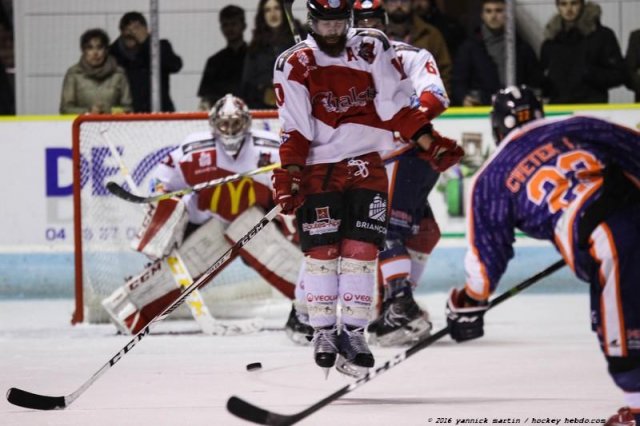 Photo hockey match Clermont-Ferrand - Briançon  le 10/11/2016