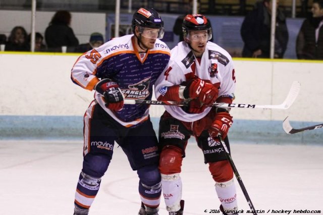Photo hockey match Clermont-Ferrand - Briançon  le 10/11/2016
