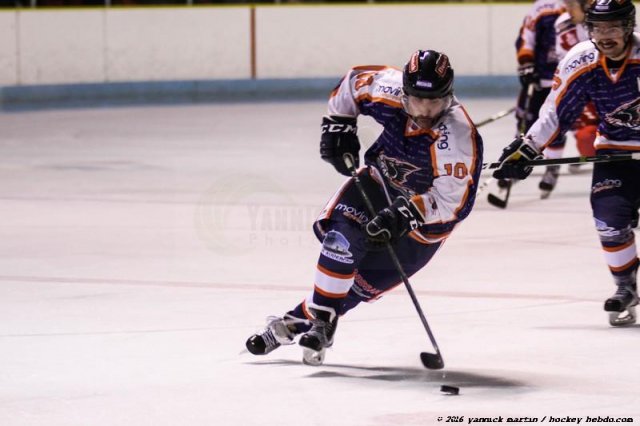 Photo hockey match Clermont-Ferrand - Briançon  le 10/11/2016