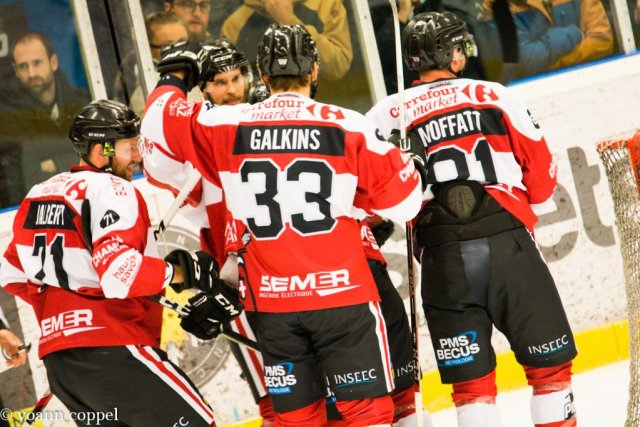 Photo hockey match Chamonix / Morzine - Amiens  le 11/11/2016