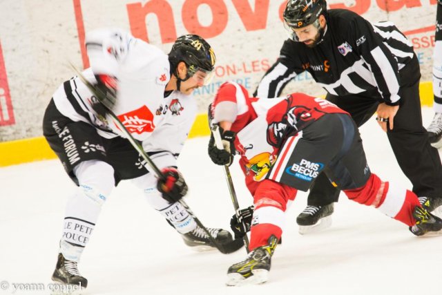 Photo hockey match Chamonix / Morzine - Amiens  le 11/11/2016